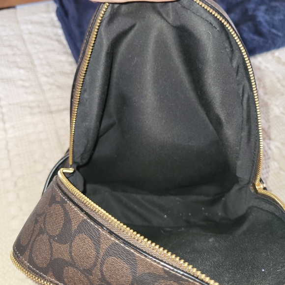 Coach Black and Brown Backpack - Picture 6 of 10